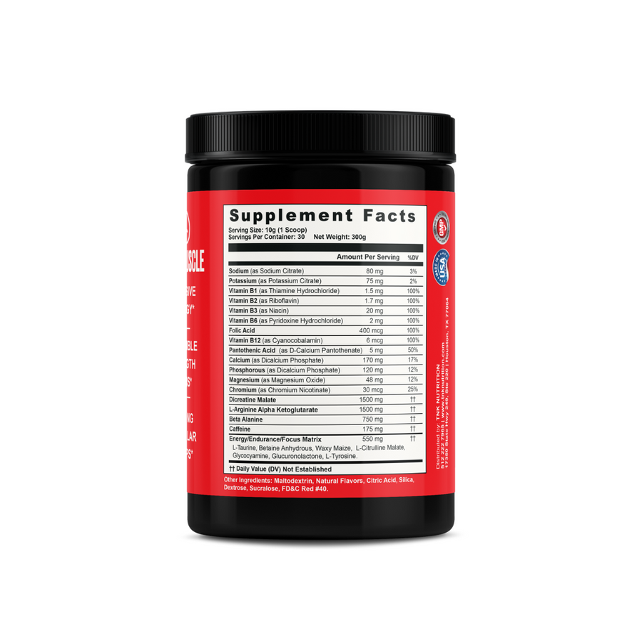 Nitric Shock Pre-Workout - Fruit Punch