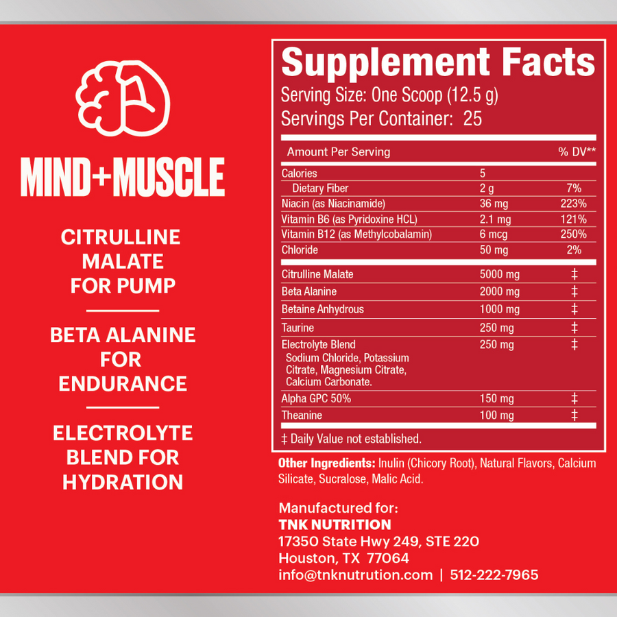 Juicy Pump Pre-Workout - Non Stim